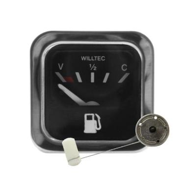 Imagem de Bóia Elétrica s/ Pescador + Indicador Marcador Fusca Preto - Garagem O