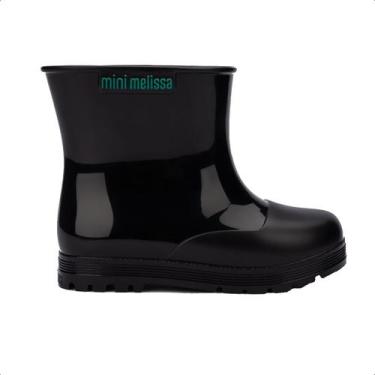 Imagem de Mini Melissa Welly Baby Bota Galocha Original, 25, Preto