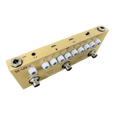 Imagem de Pedal De Efeito Para Acústica M-vave Cube-baby Ac Creme, Cube-Baby AC