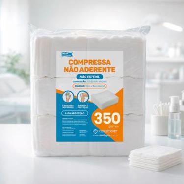 Imagem de Compressa De Gaze Não Aderente 7,5x7,5cm Pct. 350g 350 Unid - TEXMED