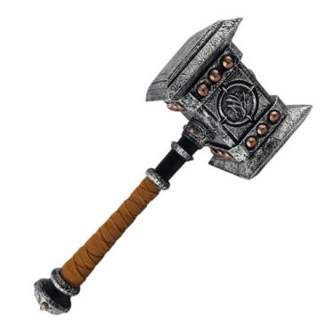 Imagem de Martelo Da Perdição Orgrim Doomhammer World Of Warcraft Em Resina Cole
