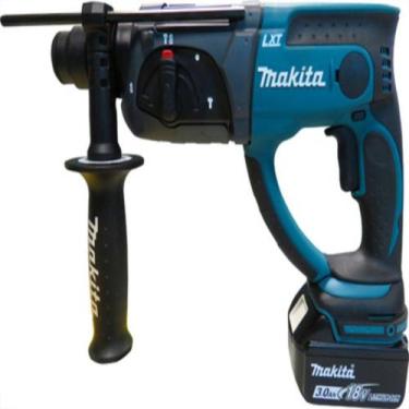 Imagem de Martelete Makita Rompedor Rotativo Bateria Bivolt Dhr202Rfe, Bivolt