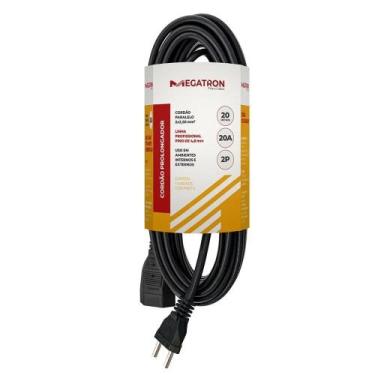 Imagem de Extensão Prolongadora 2x2,50mm 20A 20M Megatron
