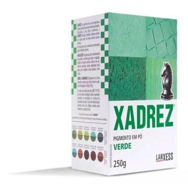 Imagem de Pó Xadrez Verde 250g para Argamassas e Pinturas