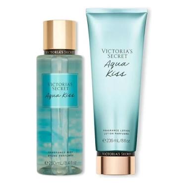 Imagem de Kit Body Splash e Loção Hidratante Victorias Secret Aqua Kiss 8071 - V