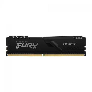 Imagem de Memória Kingston Fury Beast, 16GB RAM, 3200MHz, DDR4 - KF432C16BB/16