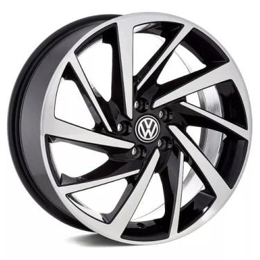Imagem de Kit 4 rodas vw polo/ virtus aro 15 krmai r93 5x100