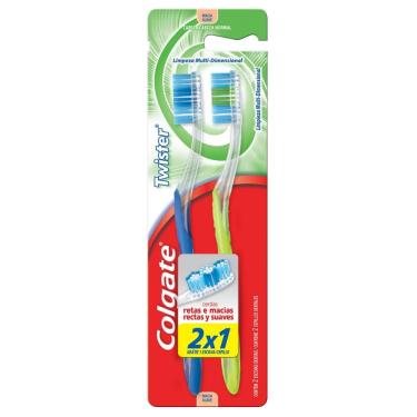 Imagem de Escova Dental Colgate Twister 2 Unidades Leve 2 Pague 1