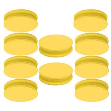 Imagem de Carretéis de espuma para enrolamento, boa dureza Placa para enrolamento de espuma para linhas para linhas de pesca para pesca para armazenamento de linhas de pesca(amarelo)