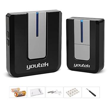 Imagem de Campainha Sem Fio Tomada Longo Alcance Com LED Residencial Comercial Youtek