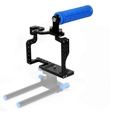 Imagem de Gaiola de Alumínio para BlackMagic C4 e Panasonic Lumix DMC-GH4 com Apoio Espumado