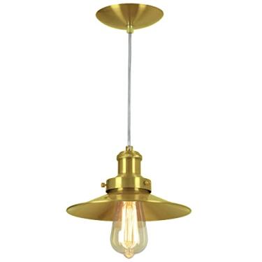 Imagem de Pendente Industrial 22 Cm Retro Nordic Dourado Gold