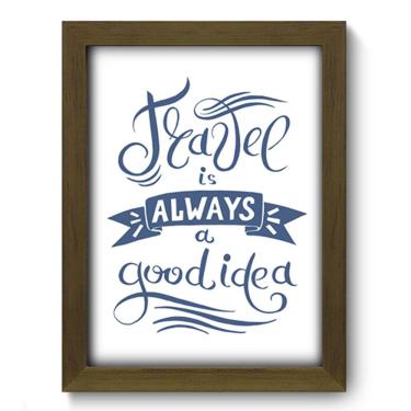 Imagem de Quadro Decorativo - Frase - 19cm x 25cm - 100