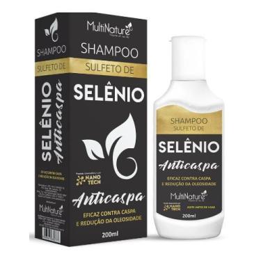 Imagem de Shampoo Anticaspa Unissex Sulfeto De Selênio Reduz Oleosidade 200ml Mu
