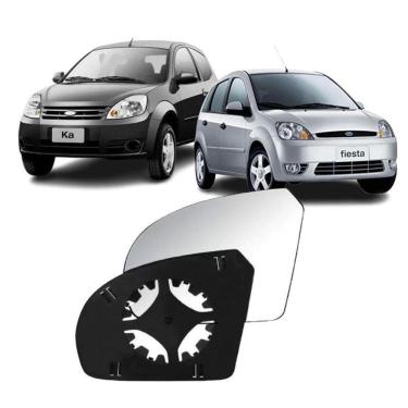 Imagem de Lente Retrovisor Com Base Ka 08.. Fiesta 03.. Lado Direito 7418