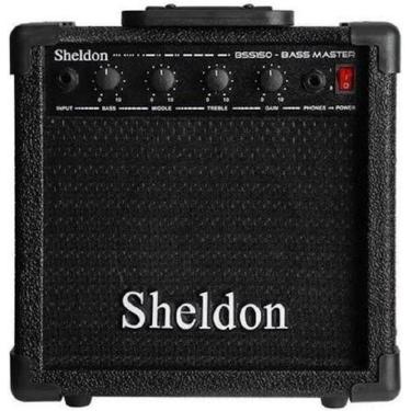 Imagem de Amplificador  Cubo  Sheldon Bss150 Para Baixo 15 Watts Rms