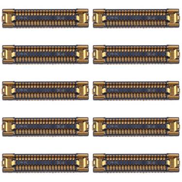 Imagem de HUANGYUNCHAO Acessórios telefônicos 10 PCS Placa-mãe LCD Display FPC Conector para Samsung Galaxy A71 Substituição do telefone celular