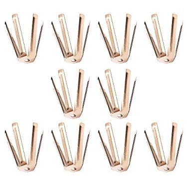 Imagem de VideoPUP Calços de golfe de latão adaptador de eixo de golfe calços para eixo de aço .355 a .370 acessórios de golfe 10 peças polvo