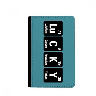 Imagem de Carteira Lucky Chemical Element Science porta-passaporte Notecase Burse porta-cartões, Multicolor