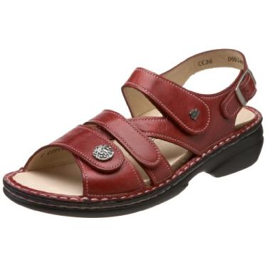 Imagem de Finn Comfort Gomera feminina, Vermelho, 12.5-13