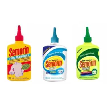 Imagem de Kit 3 Unidades Familía Semorin Tira Manchas - White - Maxi