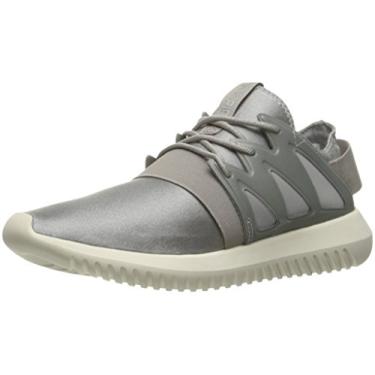 Imagem de Tênis feminino moderno Tubular Viral W da Adidas, Prata metálica/granito transparente/branco central, 9.5