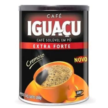 Imagem de Café Iguaçu Em Pó Solúvel Cremoso Extra Forte Lata 200 G