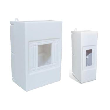 Imagem de Quadro de Sobrepor IP40 - Steck | 2 Disjuntores Cod. SSCT2