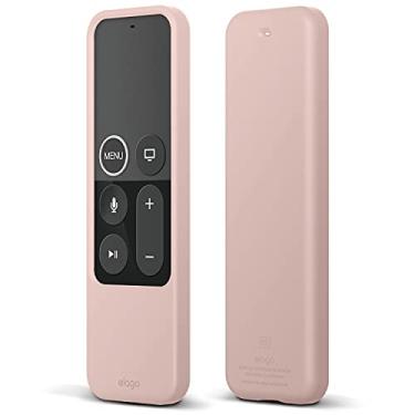 Imagem de Capa fina elago R2 – [antiderrapante] [justo] [durável] [absorção de choque] – para Apple TV Siri Remote 4ª e 5ª geração, Sand Pink