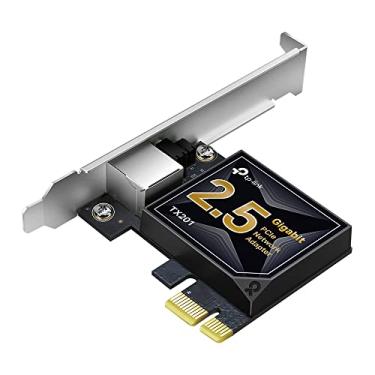 Imagem de TP-Link Placa de rede PCIe de 2,5 GB (TX201) – Adaptador de rede Ethernet PCIe para 2,5 Gigabit, suporta Windows 11/10/8.1/8/7, Win Server 2022/2019/2016, Linux