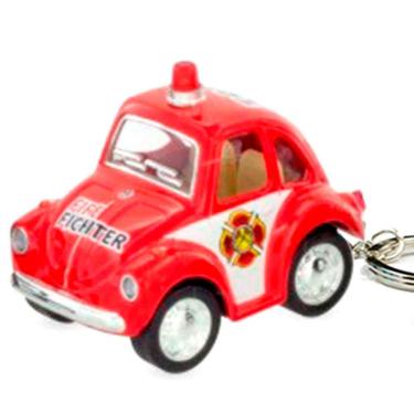 Imagem de Chaveiro Miniatura Fusca Volkswagen Bombeiros Escala 1:64