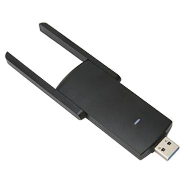 Imagem de Adaptador WiFi USB, Adaptador de Rede Sem Fio de Banda Dupla 2.4G 5G para PC Laptop, USB 3.0, para 11/10/8.1/8/7/XP, para OS X 10.9 a 10.15