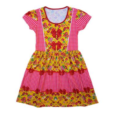 Imagem de Vestido Adulto Temático Estampado Festa Junina