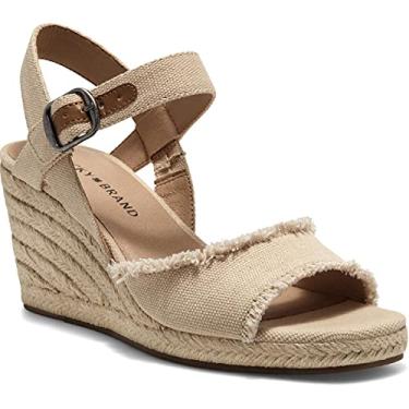 Imagem de Lucky Brand Sand lia feminina Mindra Espadrille Wedge, Macad mia, 11