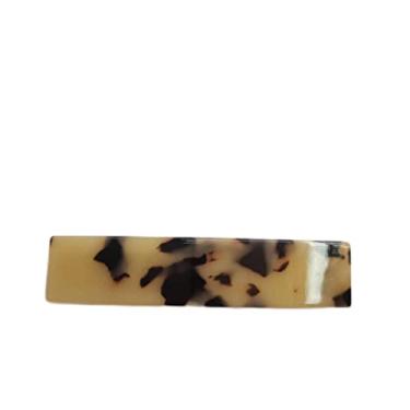 Imagem de CARAVAN® Presilha feita à mão cor marfim Tóquio 8,89 cm de material de acetato de celuloide