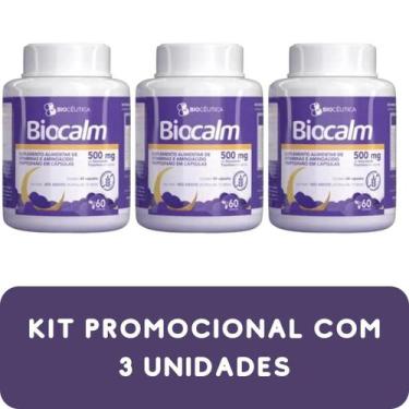 Imagem de Suplemento Alimentar De Vitaminas E Aminoácido Triptofano Biocêutica B