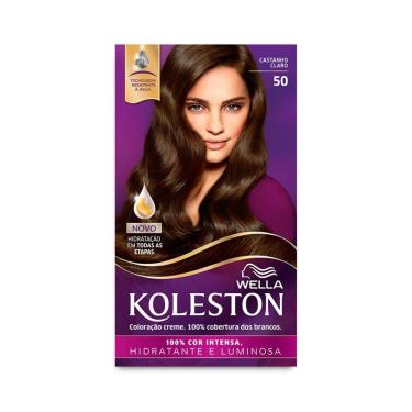 Imagem de koleston kit Coloração - 50 Castanho Claro