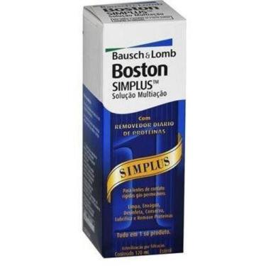 Imagem de Solução Multiação Boston Simplus - 120ml - Bausch  Lomb - Otc