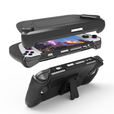 Imagem de CHICHIYANG TPU Protective Case with Bracket Game Console Drop Protector for ROG Ally Accessories