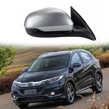 Imagem de Conjunto de espelho lateral do passageiro adequado para HONDA Vezel HRV XRV Acessórios de espelho retrovisor 2014 2015 2016 2017 (8 fios)