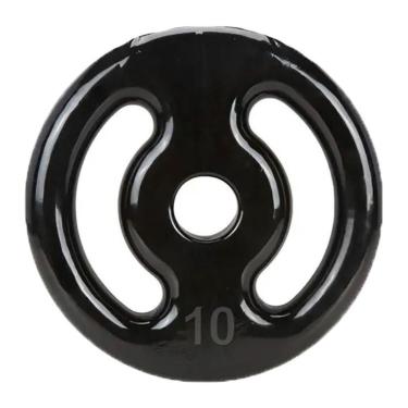 Imagem de Anilha 10kg Emborrachada IBJ-Unissex