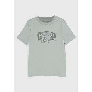 Imagem de Infantil - Camiseta GAP Logo Verde GAP 876898 menino