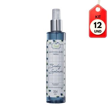 Imagem de Kit C/12 Giovanna Baby Blueberry Body Splash Desodorante 260ml