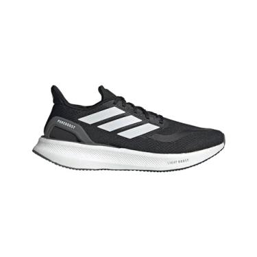 Imagem de adidas Tênis de corrida masculino Pureboost 5, Preto/branco/cinza, 46