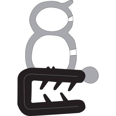 Imagem de Borracha Da Porta Ford Escort Verona De 4 Metros Tribulbo [F103]