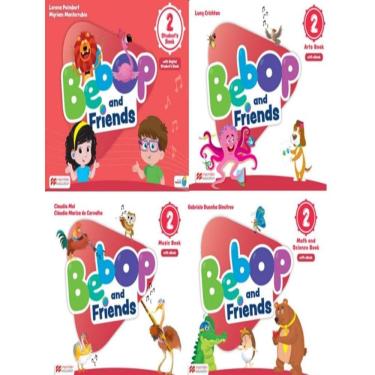 Imagem de Bebop And Friends 2 Student´S With Arts+Music+Math And Science Book