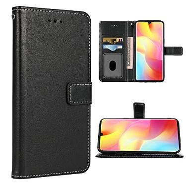 Imagem de FDCWTSH Compatível com Xiaomi Mi Note 10 Lite capa carteira alça de pulso couro flip capa suporte suporte acessórios celulares capas de telefone para Xiami Xiomis Xiome Note10Lite mulheres homens