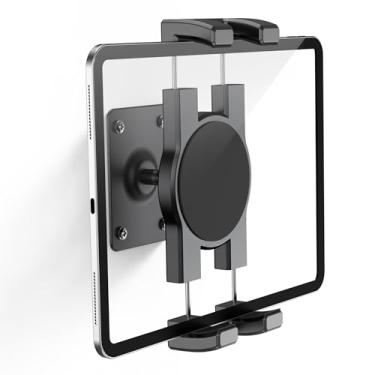 Imagem de TeQable Suporte de parede para tablet, suporte de parede de alumínio para iPad, compatível com dispositivos de 4,7 a 12,9 polegadas, incluindo iPad Pro, Mini, Air