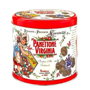 Imagem de Panettone Clássico Virginia 1Kg - Uvas Passas E Laranja