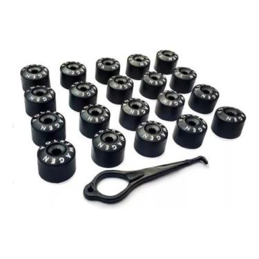 Imagem de Capa D Parafuso' Bco Roda Kit Com 20 Peças Fox 2006 2007 2008 - Vw